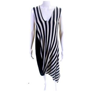 Zero + Maria Cornejo Asymmetrical Dress